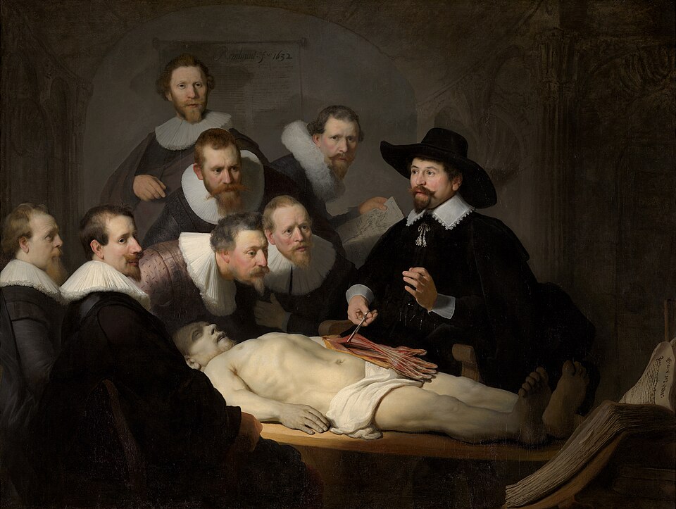 The Anatomy Lesson by Rembrandt