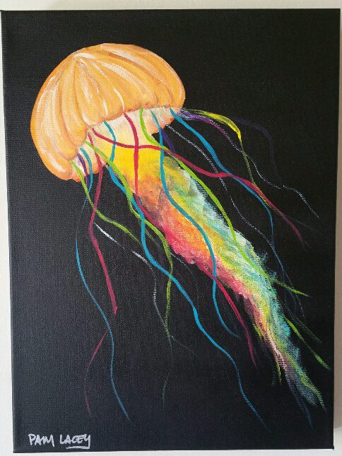 Jellyfish 12x16